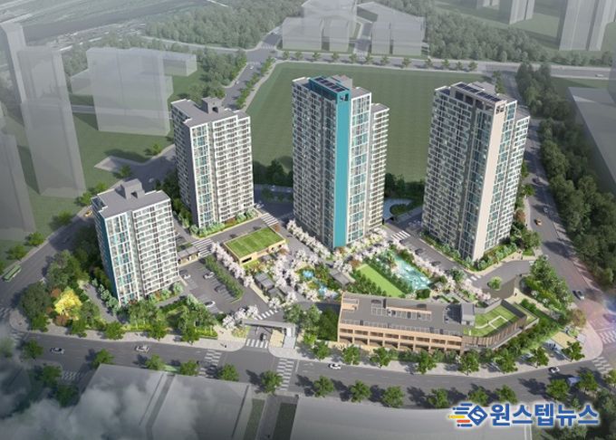 조감도(다산역A2 경기행복주택)