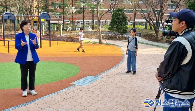 박옥분 의원, 학교 교육 환경 및 보행안전 개선에 14억 확보