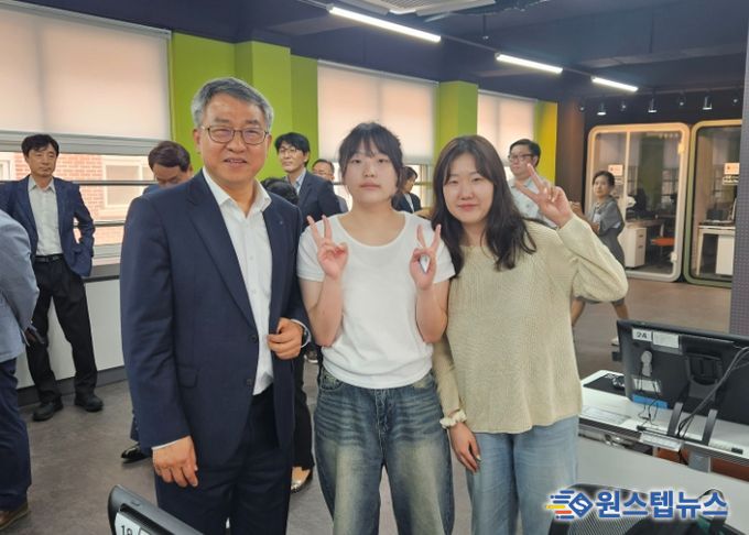 안성교육지원청, 제25회 경기도상업교육페스티벌 참가 학생 격려