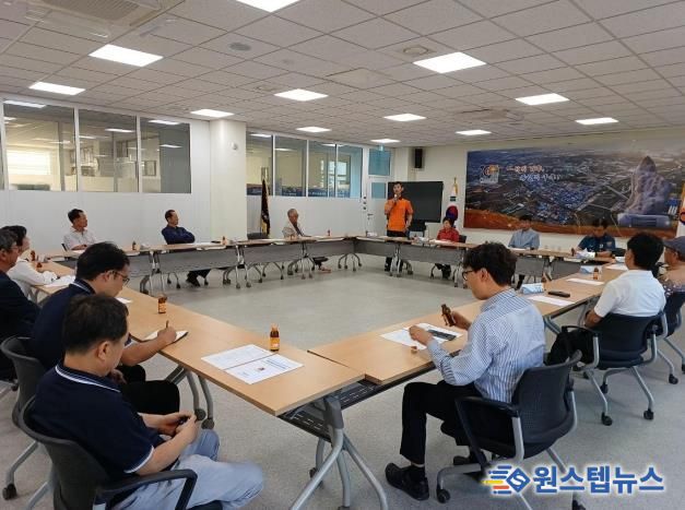 안성시 일죽면 기업인협의회 소방안전교육 실시