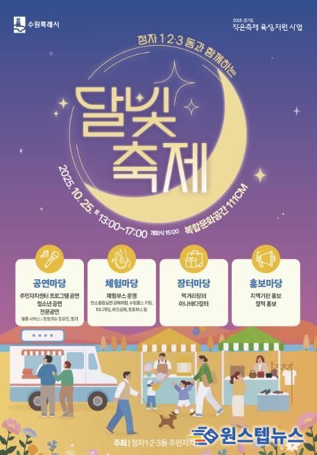 수원시 장안구 제2회‘정자1·2·3동과 함께하는 달빛축제’개최