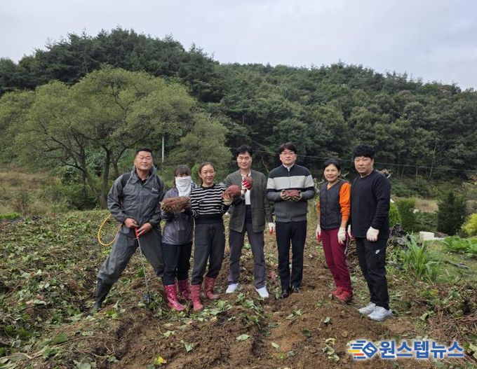 평택준법지원센터, '행복을 심는들판' 안성·평택 고구마 수확작업, 국민공모로 함께 참여한다