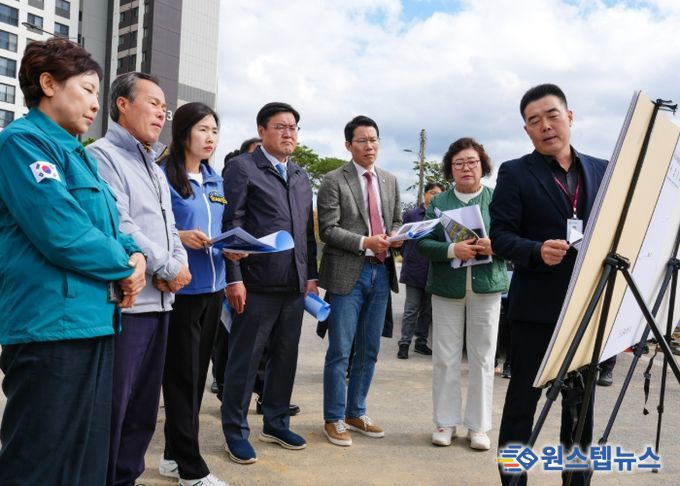 포천시의회, 제188회 임시회 회기 중 주요사업장 답사