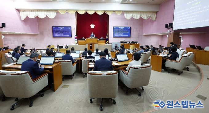 안양시의회, 제306회 임시회 마무리