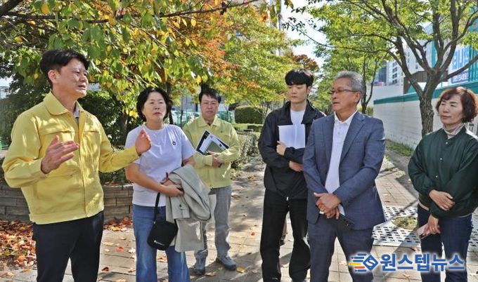 수원시 권선구,  호매실동 ‘새빛만남’ 건의사항 현장방문 실시