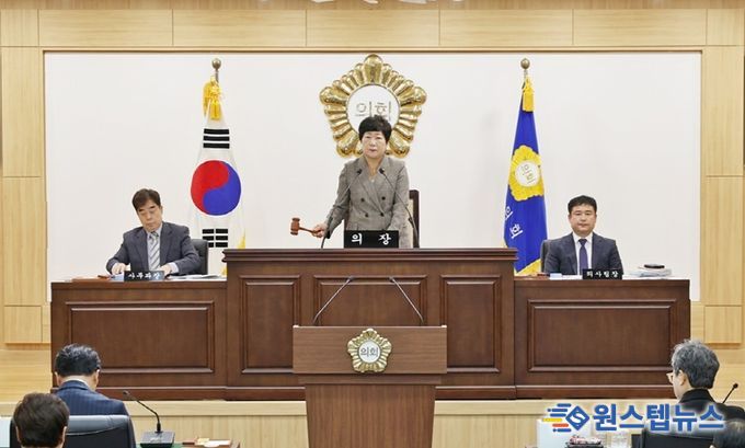 진도군의회, 제311회 임시회 폐회