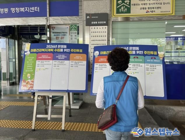 시흥시 은행동, 2026년 주민주도 마을건강복지계획 확정