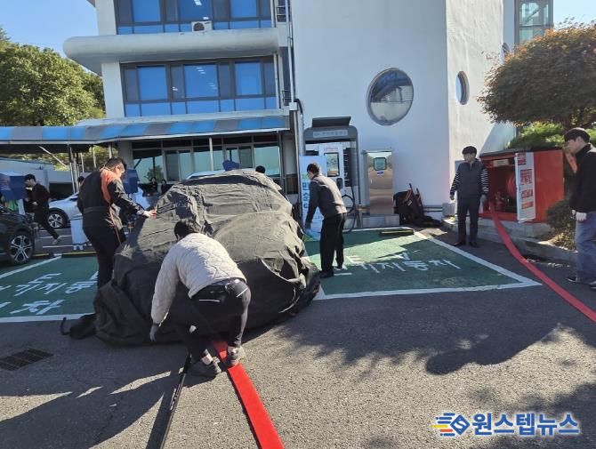 안성시, 안성소방서와 ‘소방합동훈련’ 실시