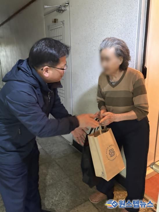 수원시 영통구 영통1동, 지역사회보장협의체 고독사 고위험가구에‘건강 간식’전달 및 안부확인 추진