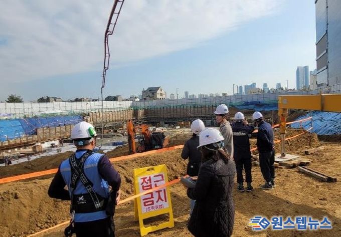 평택시, 노동안전지킴이 합동점검 실시