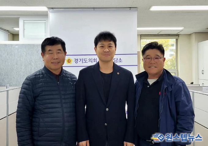 경기도의회 유영일 의원, 안양시 자전거 교실 안전교육 활성화 관련 면담 가져