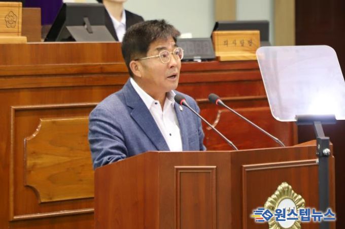 제315회 함안군의회 임시회 황철용 의원 5분 자유발언