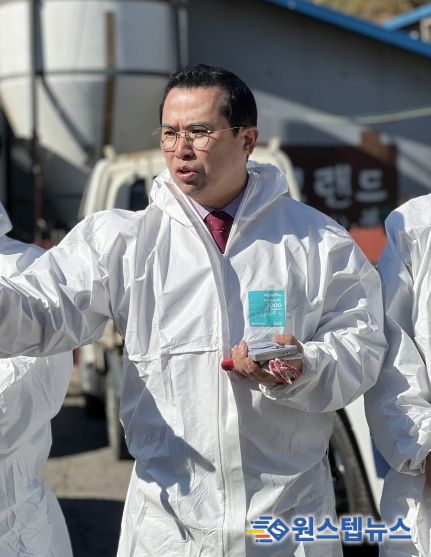 이오수 경기도의원, 양평 축산악취 저감 농가 현장 방문