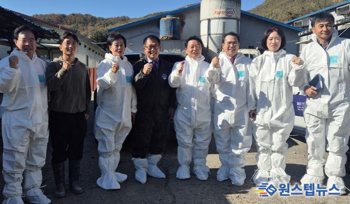 경기도의회 박명숙 의원, 농정위와 함께 양평 축산악취 저감 농가 현장 방문