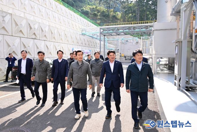 농해수위, ‘해양쓰레기 전처리 종합 시설’ 정밀 점검