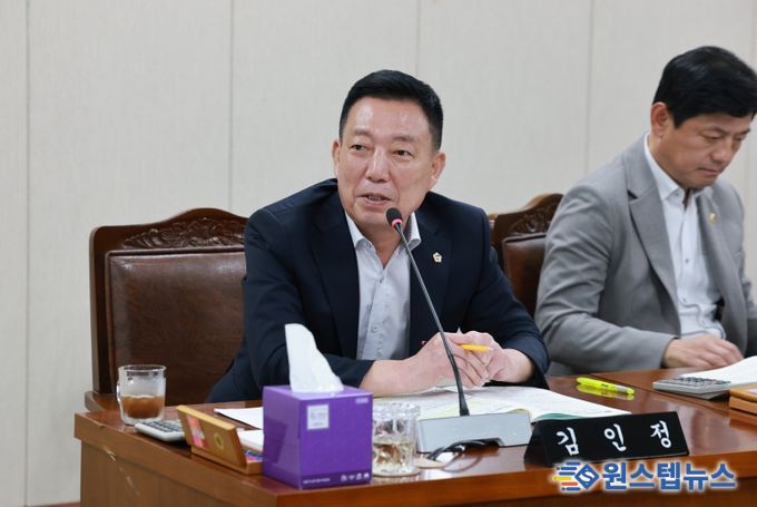 김인정 전남도의원, 소화전 관리