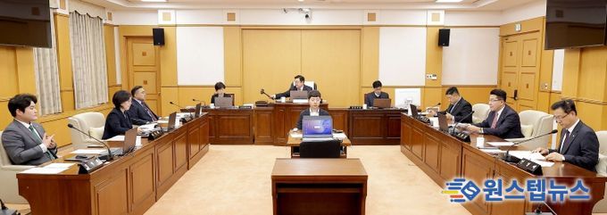 대전교통공사 사장 후보자 인사청문화 경과보고