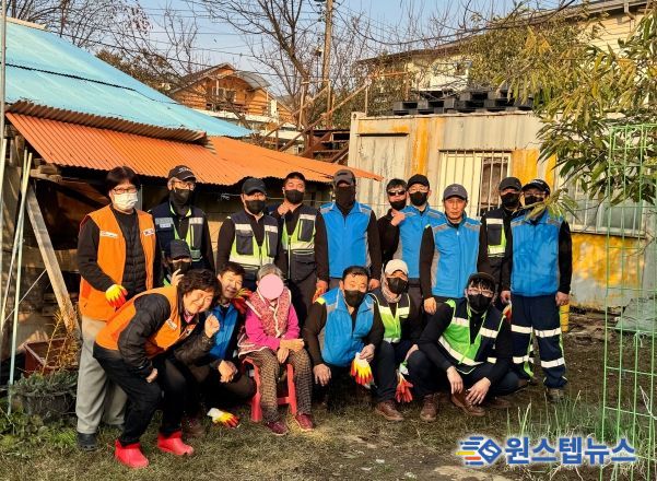 평택시 오성면 사례관리 대상 가구 월동 대비 주거환경 개선