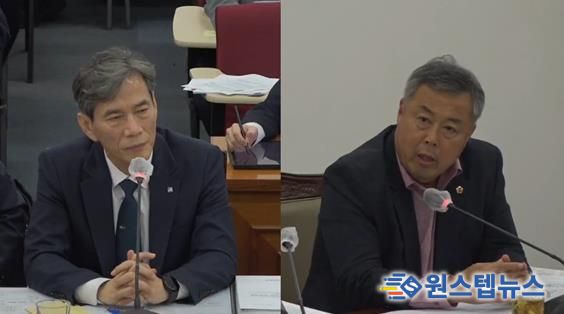 행정사무감사 사진-부산시의회 박진수 시의원