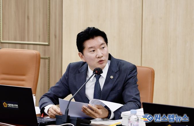 발언하는 최진혁 의원