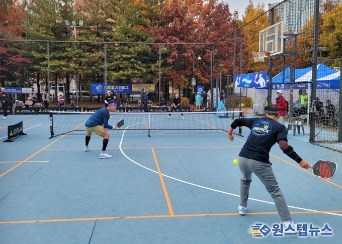 8일 열린 화성특례시 네오볼 시민리그 대회 모습