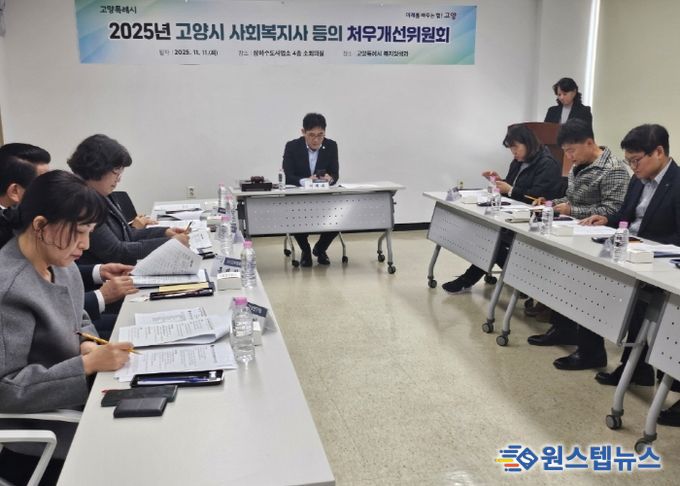 ‘사회복지사 등 처우개선위원회’회의