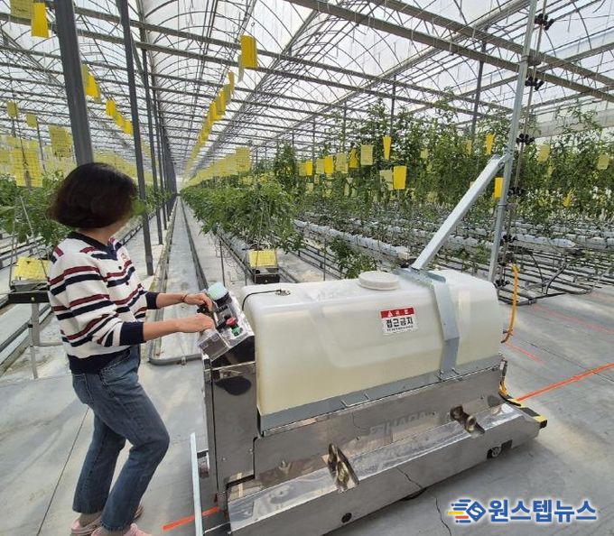 평택시, '농업인 안전을 위한 자동방제 로봇 시범사업' 추진