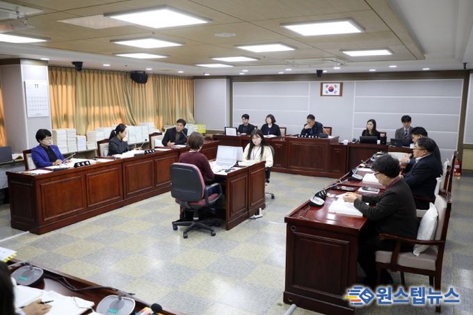 환경안전위원회 행정사무감사