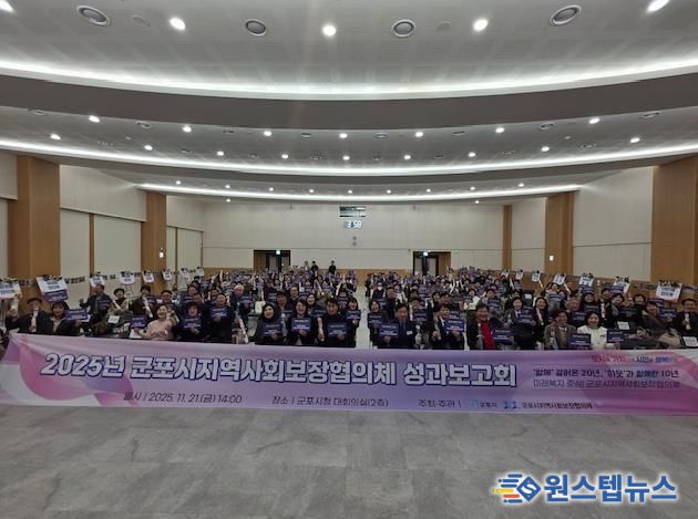 지역사회보장협의체 성과보고