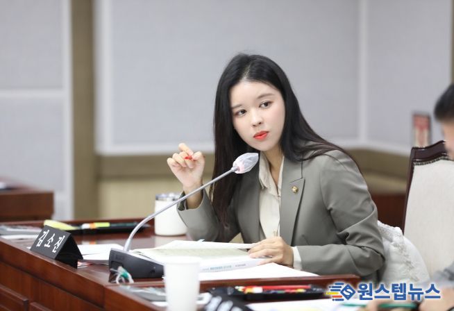 김소진 의원(국민의힘, 율천·서둔·구운·입북동)