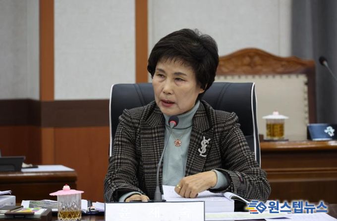윤재숙 장흥군의원, 공공 건축물 운영비 부담 급증에 따른 제도 개선 필요