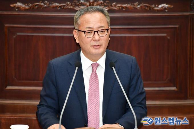 경상남도의회 정규헌 의원, “웅동1지구 사업, 한 치 앞 내다보지 못하고 아슬아슬 외줄 타는 구조”