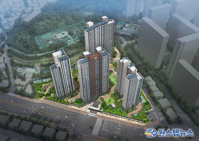 장암6구역 조감도