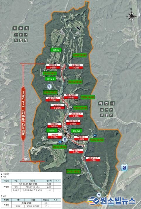 위치도(여주 부평천)