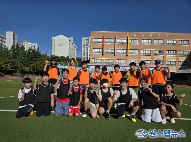 하남 나룰초, 아침 축구로 키우는 건강한 학교문화