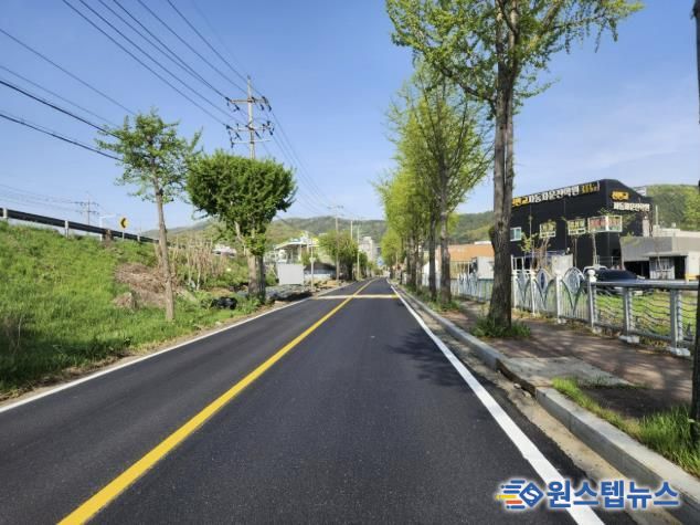 용인특례시 처인구 포곡읍이 지역내 10개 주요 도로 재포장 공사를 마무리했다.