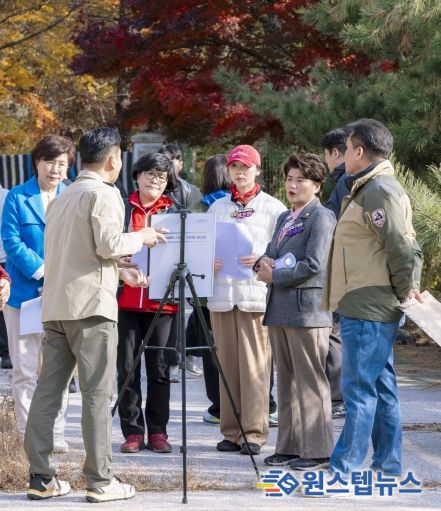 정초립 의원, 전경대 숙영시설 ‘국제생태탐방원’ 전환 현장 점검