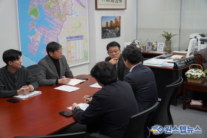 허종식 의원실-해양수산부 해상풍력 지원부두 확정 간담회