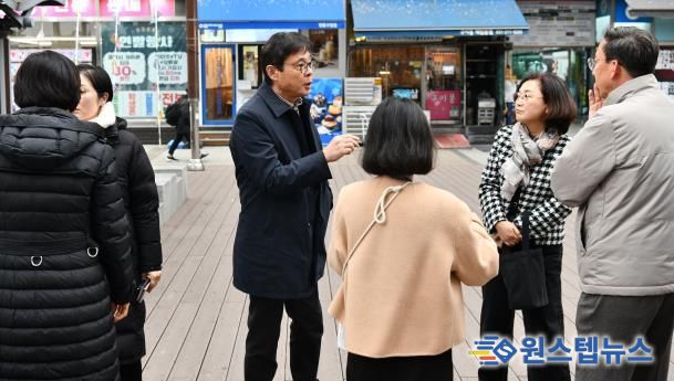 새빛만남 수원 마음을 듣다. 건의사항 반영… 보도블럭·수목 플랜터·가로등 분전함 등 정비 계획