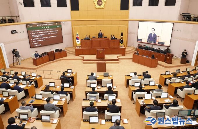 대전시의회, 2025년 의사일정 마무리