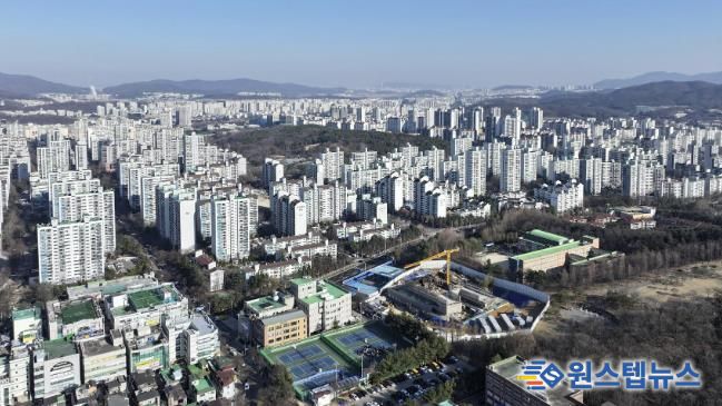 분당 노후계획도시 전경