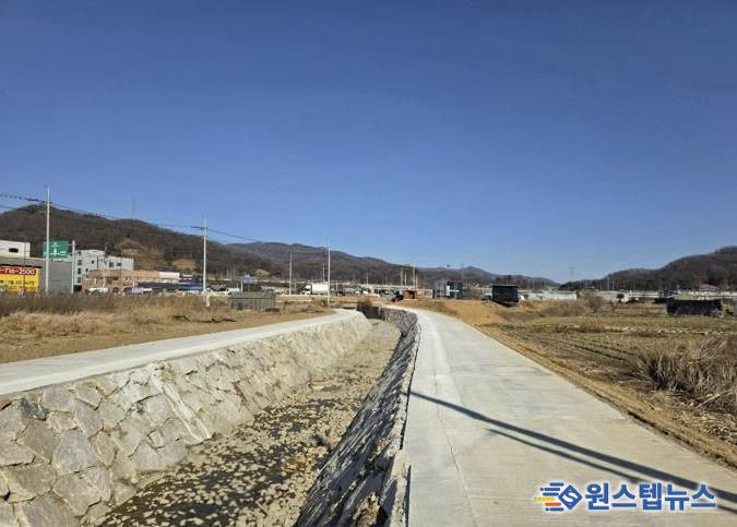 광주시, 곤지암읍 하열미천 개수 사업 완료…상습 수해 우려 해소