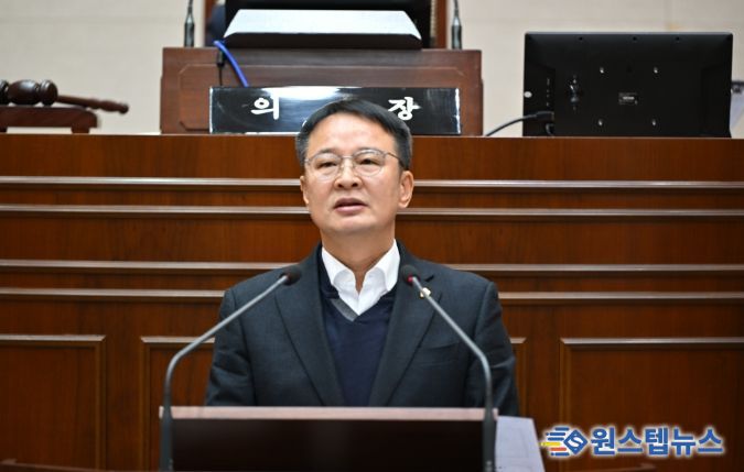 완주군의회 김재천 부의장