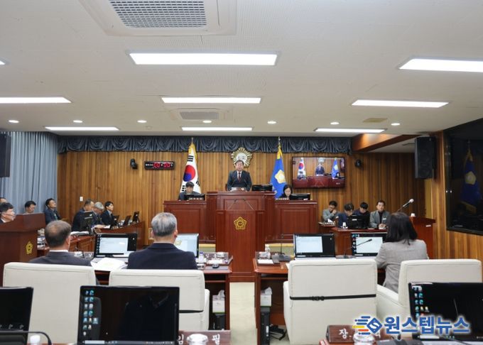 제288회 울진군의회 제2차 정례회 폐회!