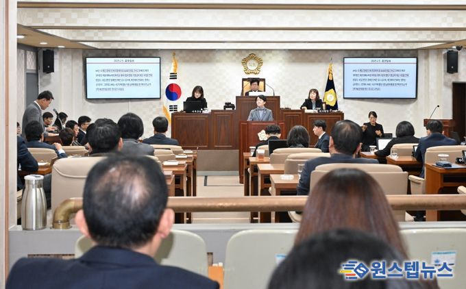 부산 해운대구의회 제290회 정례회 제3차 본회의 구정질문 현장