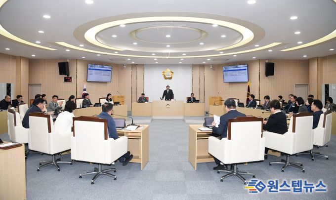 광산구의회, 2025년도 행정사무감사 결과보고서 채택