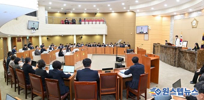 달성군의회, 제322회 정례회 폐회