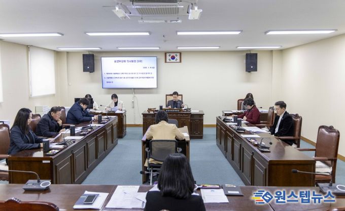 강북구의회 운영위원회, 제288회 임시회 회기 및 의사일정 확정