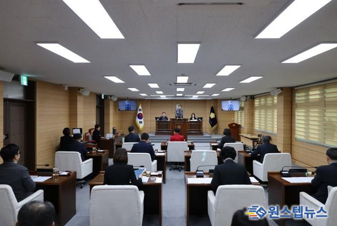 부여군의회, 제298회 원포인트 임시회 개회