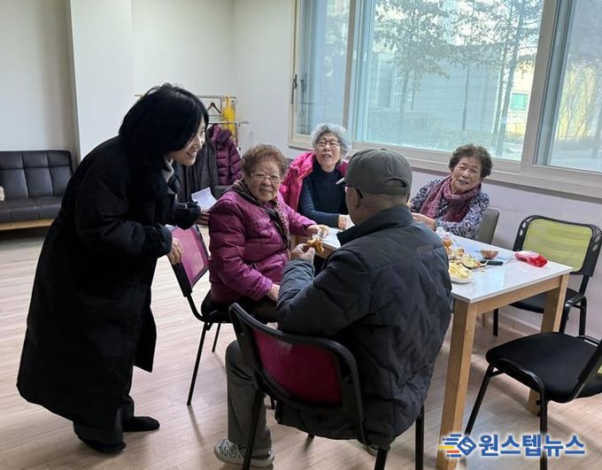 파주시 운정2동, 새해 맞아 경로당 순회 방문 및 한파 대비 점검